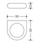 HEWI Halter 477 lichtgrau