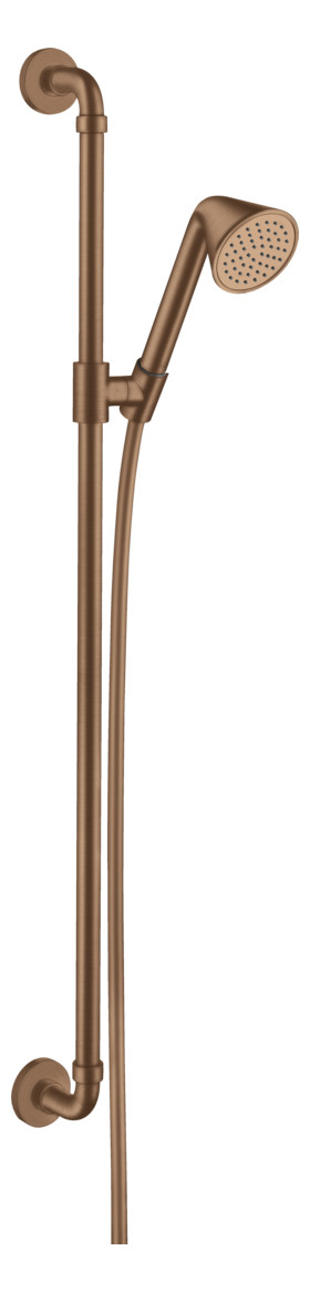 hansgrohe Brauseset Axor Front 900mm, mit Handbrause, 85mm, 1jet, brushed red gold