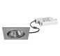 LED-Einbaustrahler 7W 2700K 740lm Konv alu mt 1LED IP20 RF:hochglänzend