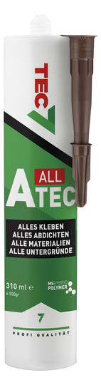 TEC7-All-in One-Kleb- und Dichtstoff A-TEC, braun - 310ml
