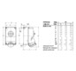 CEE-Schaltersteckdose 5p 63A 400V/rt 6h IP44 Kst gemischt mech.Verrieg