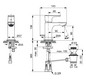 Ideal-Standard Waschtisch-Einhebelmischer Connect Air Piccolo 5 l/min, Ausladung 90mm, mit Ablaufgarnitur, verchromt