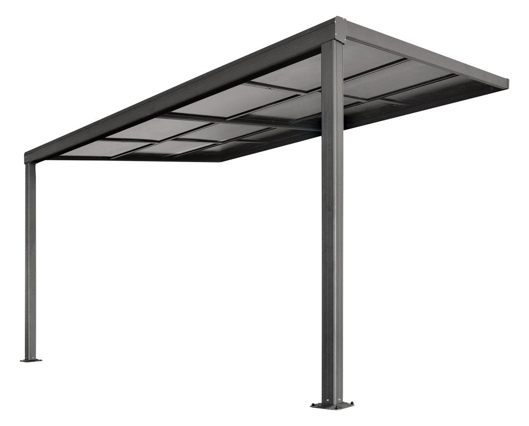 Bild Terrassenüberdachung Air2 Pfosten400 x 3 00 x 200/2 54 cm - floraworld-1