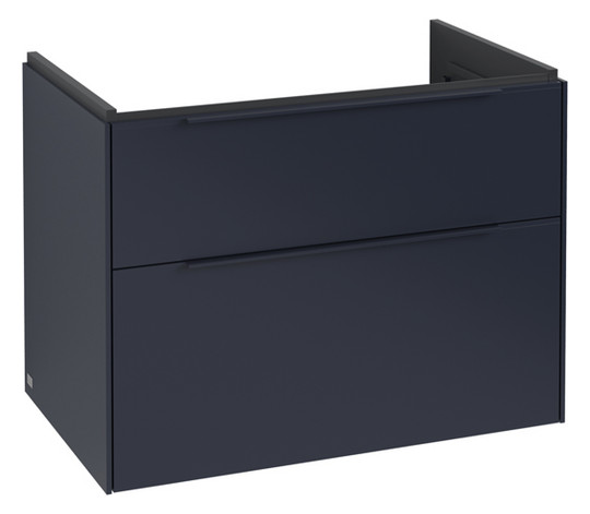 V&B Waschtisch-Unterschrank Subway 3.0 77,2x57,6x47,8cm, ohne LED/Griff monochrom, marine blue