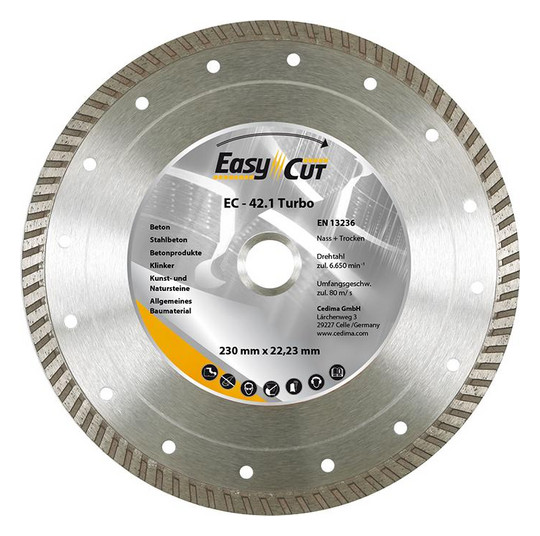 CEDIMA-Diamant-Trennscheibe EC-42.1 Turbo - 115x2,3x10mm