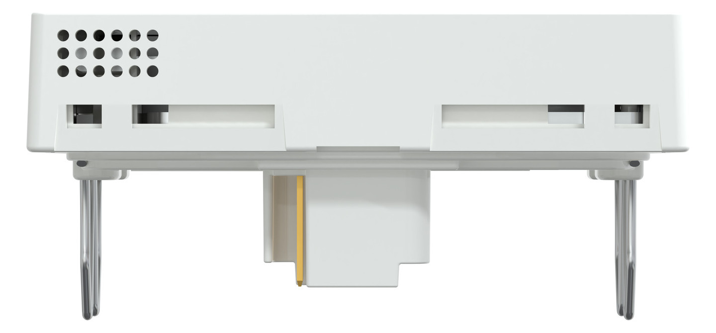 Raumtemperaturregler UP Zigbee akws glz aktivweiß Bedienelement m.Display