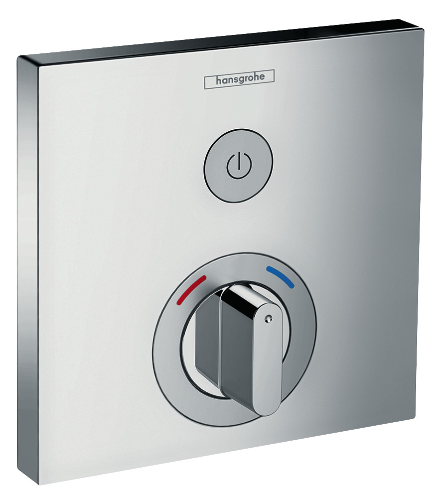 hansgrohe Fertigmontageset ShowerSelect 1 Verbraucher, UP-Mischer, chrom