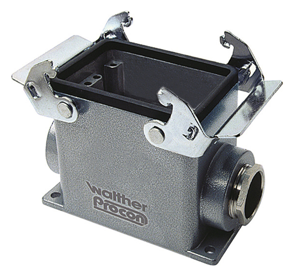 Sockelgehäuse Querbügel Alu IP65 seitl 106x81,5x70mm