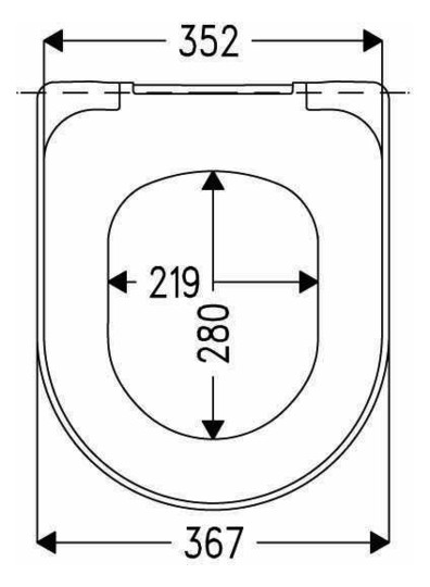 HARO WC-Sitz Spring weiß, Scharniere Edelstahl, FastFixmutter, 2-Punkt