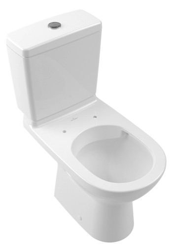 V&B Stand-Tiefspül-WC O.NOVO 36x67cm, Abgang waagerecht, für Kombination, weiß