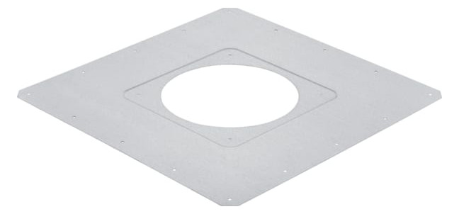 Geberit Befestigungsblech Pluvia feuerverzinkt, für Dachabdichtungsfolie