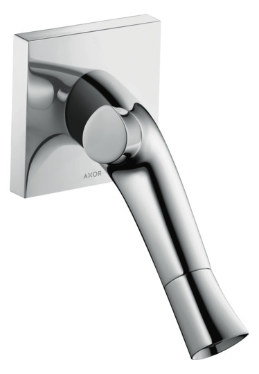 hansgrohe Fertigmontageset Axor Starck Organic UP-2-Griff-Waschtisch-Armatur, Auslauf 187mm, chrom