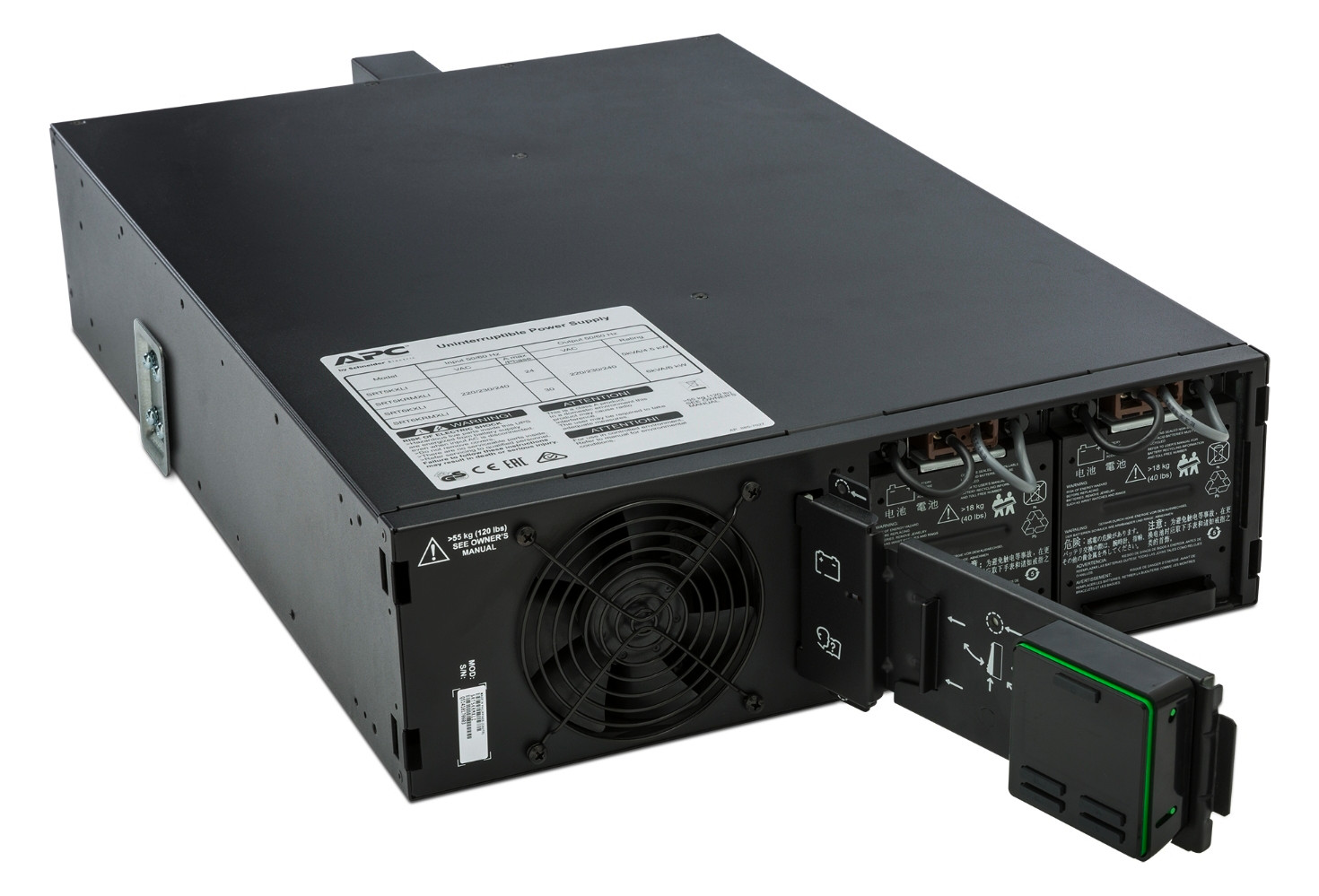 USV 482,6mm(19) Online 5000VA 3,98min 100-275V 19Zoll-Gerät 432x130x719mm