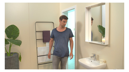 hansgrohe Waschtisch-Einhebelmischer 70 Logis mit Zugstangen-Ablaufgarnitur, chrom