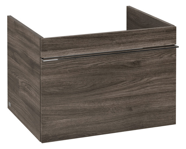 V&B Waschtisch-Unterschrank Venticello 60,3x42x50,2cm, Griff Chrom, stone oak