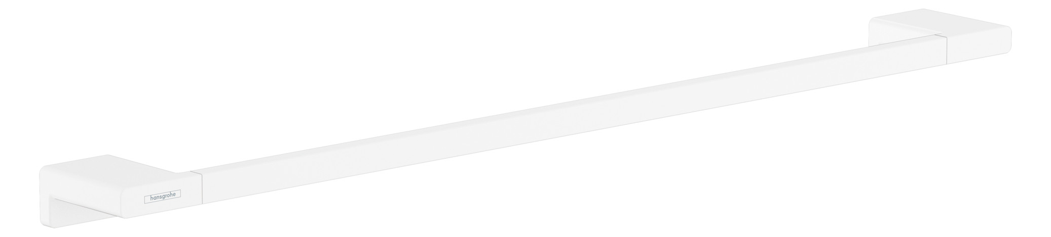 hansgrohe Badetuchhalter AddStoris Länge 648mm, Wandmontage, Metall, mattweiß