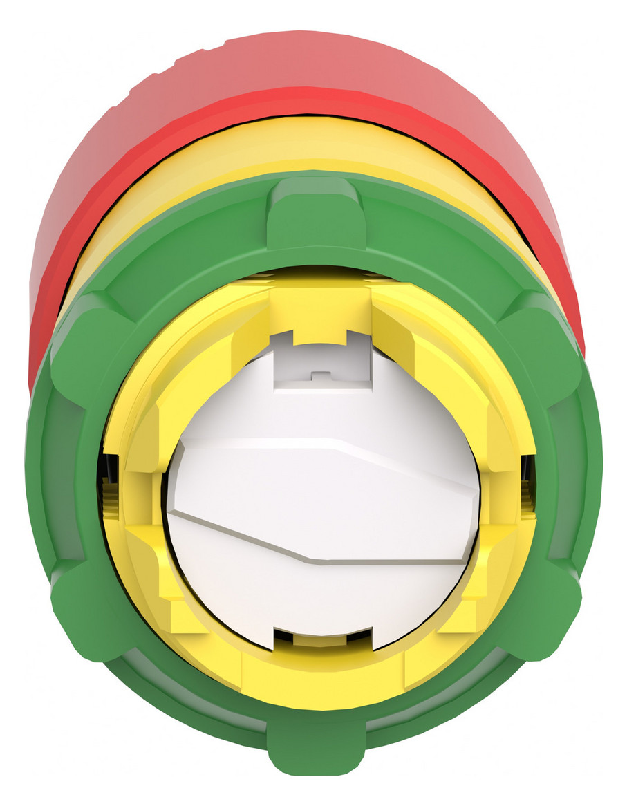 Frontelement für Not-Aus Ø22,5mm rt rnd IP66 hoch Schaltfunktion verrastend Dreh
