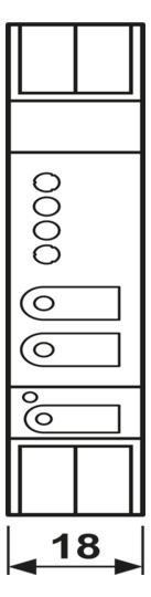 Koppler KNX REG 1TE