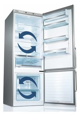 Kühl-/Gefrierkombi EB E ws 191/74l 219kwh 1772x558x545mm 0°-Zone Tür: fest