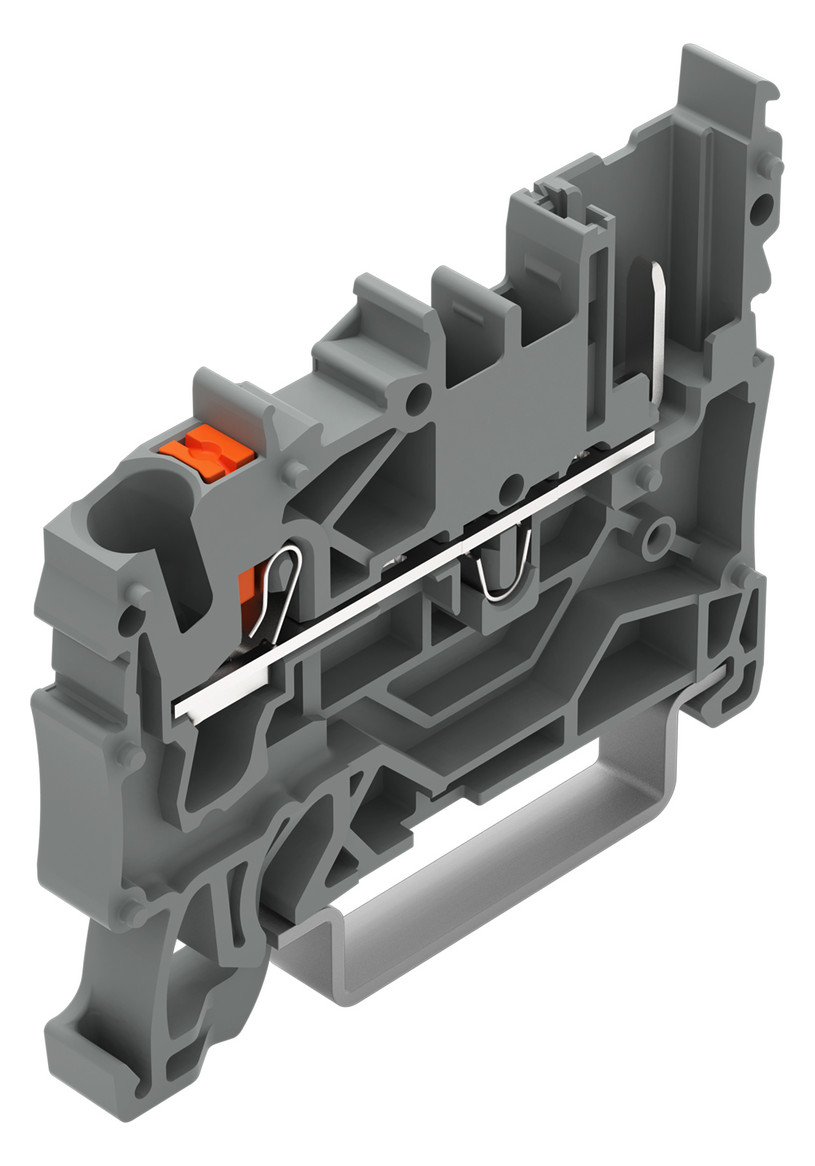 Reihenklemme 0,25-4qmm 1Etage 2kl gr 24A TS35 Hutschiene TH35