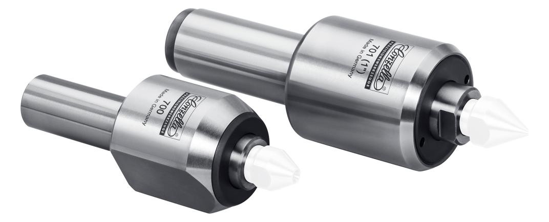 Bild Drehbankspitze mitlaufend 700 D20 Körner gefedert zylindrisch 20mm CONZELLA-0