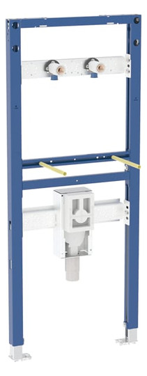 Geberit Waschtisch-Element Duofix BH 130 cm, für Wandarmatur, mit UP-Geruchsverschluss