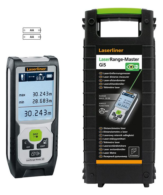 Bild Laser-Entfernungsmesser LaserRange-Maste r Gi5 Laserliner-1