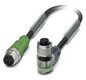 Phoenix    SAC-5P-M12MS/0,3-PUR/M12FR-3L 