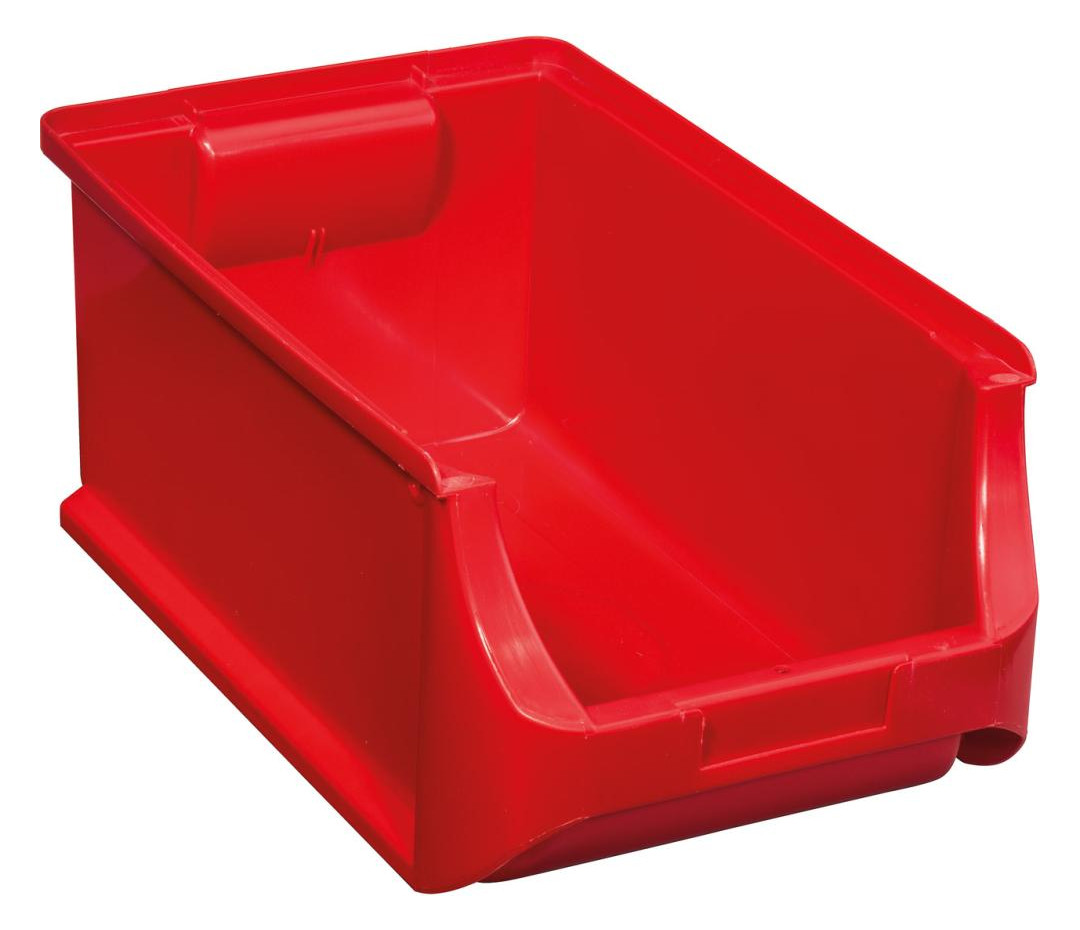 Bild Sichtlagerkasten Gr. 4 B205xT355xH150 mm rot allit-0