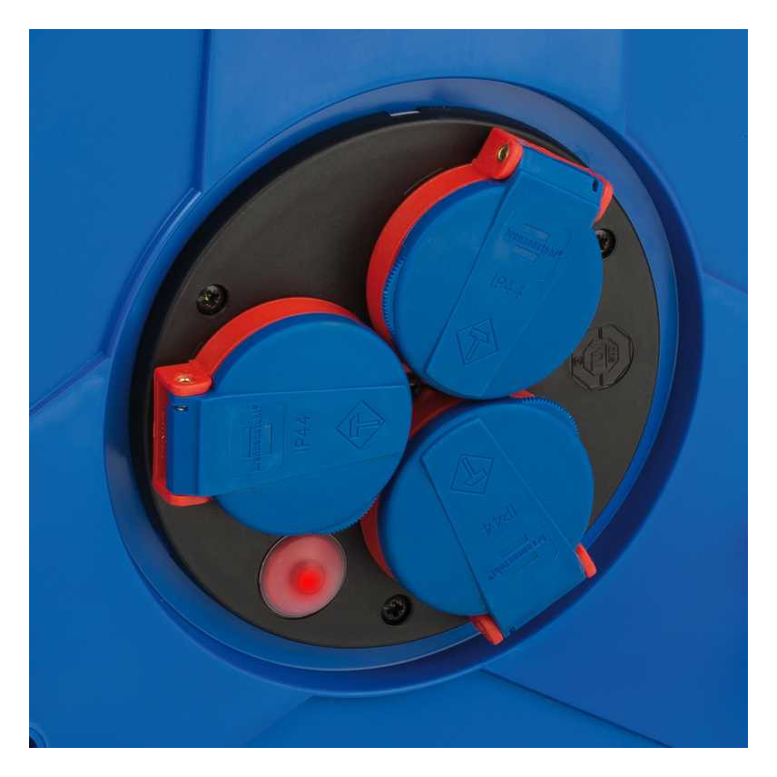 Kabeltrommel Kst 50m H05RR-F 3x1,5mm IP44 3xSteckdosen m.Tragerahmen Kabeltrommel Kst 50m H05RR-F 3x1,5mm IP44 3xSteckdosen m.Tragerahmen