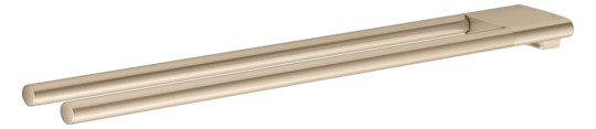 KEUCO Handtuchhalter Edition 400 2-tlg., starr, 450 mm, Bronze gebürstet