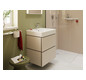 hansgrohe Waschtisch Xanuia Q 600x480mm, mit Hahnloch/Überlauf, weiß