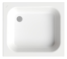 Duschwanne BetteQuinta 80x70x15cm, edelweiß