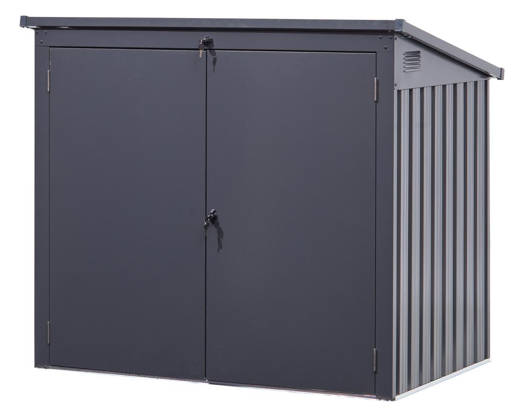 Bild Mülleimer-Garage2 Müllton ne158 x 101 x 113/134 cm eschaffungsartikel - floraworld-0