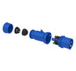 CEE-Stecker 5p 16A IP44 Acti9 380-415 V (50+60 6h schraubl.Kl Kst Verschraubung
