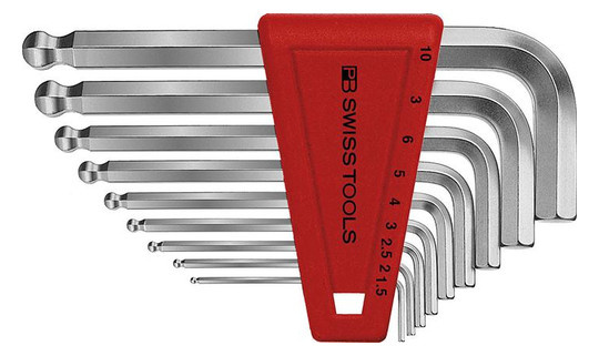 PB SWISS TOOLS-Kugelkopf-Winkelschraubendreher -Satz...