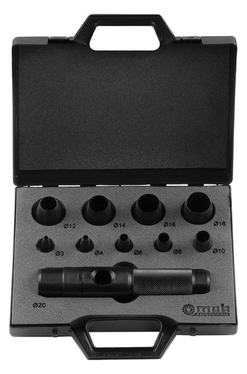 PEDDINGHAUS-Locheisen-Satz - 11-teilig, 3-20 mm