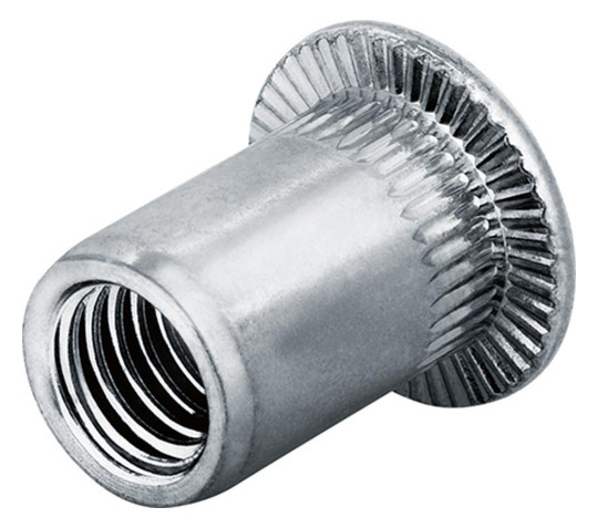 GOEBEL-Blindnietmutter Alu, Flachrundkopf - M4, 0,5 -...