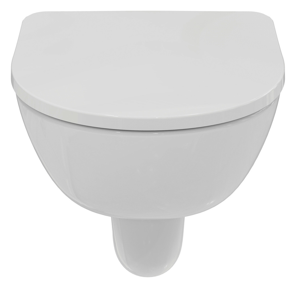 Ideal-Standard Wandtiefspül-WC-Paket i.life A 36,5x54,5x33cm, ohne Spülrand, weiß