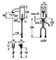 KWC Infrarot-Waschtisch-Armatur IQUA style verchromt, mit Mischung, ohne Ablaufgarnitur, AP 240 V