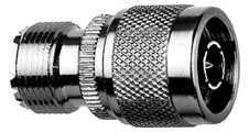 Koax-Kupplung UHF Stecker/Buchse 50Ohm ger
