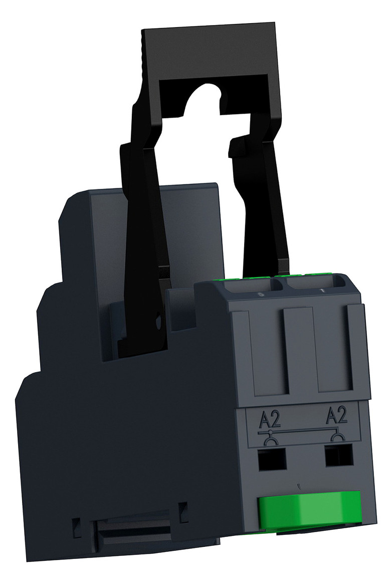 Relaissockel Federzug TS35 5Pins abn.Klemm Hutschiene TH35 16x60x98mm