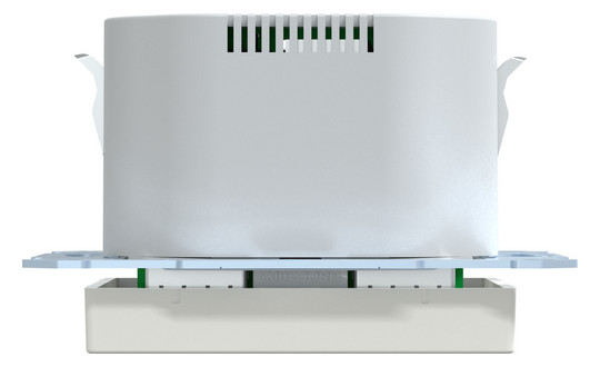 Steckdose 1f polws glz 2USB-A UP m.BS USB IP20 Mit erhöhtem Berührungsschutz