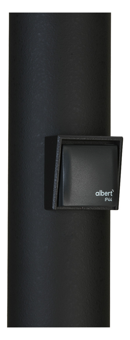 Einbaugehäuse sw Alu Ø100mm