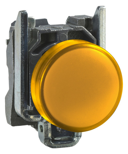 Leuchtmelder komplett 1f LED UC rnd fl Ø22,5mm or IP65