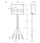 Drehstromzähler Dreileit elektr A 63A 220-240V/N-L 400-415V/L-L 50-60Hz