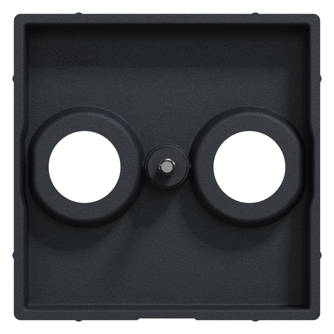 Zentralplatte Ant.dose 2f System M anth Schraubbef