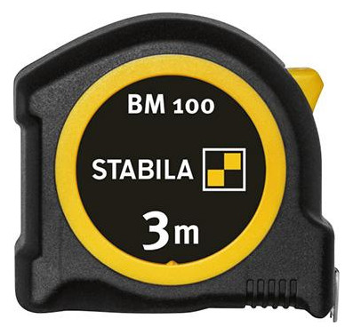 STABILA-Taschenbandmaß BM 100 - 3m x 16mm