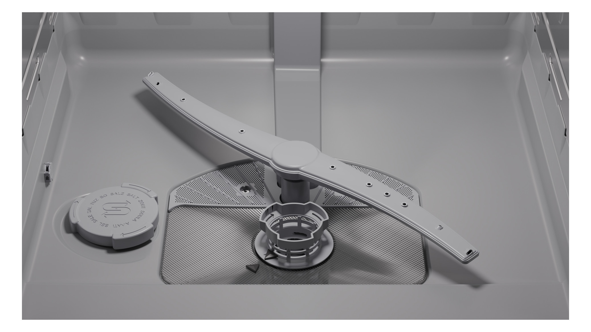 Geschirrspüler B edst vollint Dekor 44dB B598mm 6prog BestSchub 14Gedecke