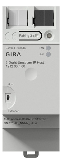 GIRA 121200 2-Dr-Umsetzer IP Host Türko 